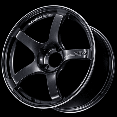 Advan Racing TC-4 Racing Gun Metallic & Ring Wheel (18×9 5-120 +53)