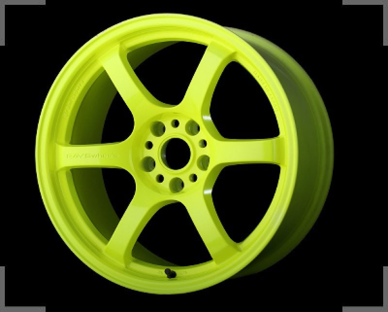 Gram Lights 57DR 18×9.5 +38 5-100 Luminous Yellow Wheel