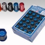 Rays Dura-Nut L42 Straight Type 12X1.50 Lug Nut Set 16 Lug 4 Lock Set – Blue