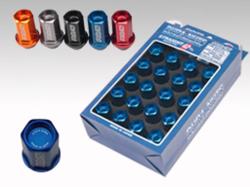 Rays Dura-Nut L42 Straight Type 12X1.25 Lug Nut Set 16 Lug 4 Lock Set – Black