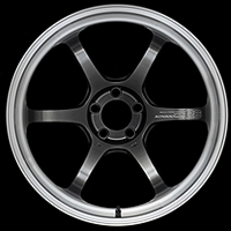 Advan R6 20×9.5 +35mm 5-114.3 Machining & Racing Hyper Black Wheel