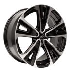 Enkei Universal SVX Truck & SUV 18×8 40mm Offset 5×114.3 Bolt 72.6mm Bore Black Machined Wheel