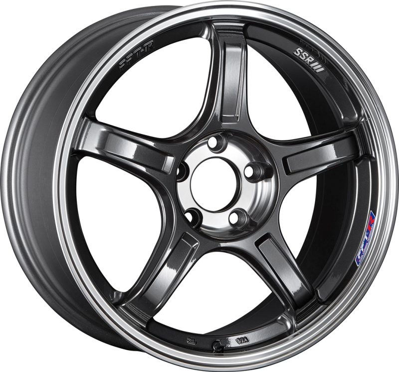 SSR GTX03 19×9.5 5×114.3 38mm Offset Black Graphite Wheel