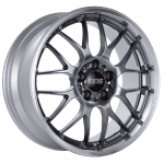 BBS RS-GT Diamond Black Center / Diamond Cut Lip Wheel (19x9.5 5x112 +38)