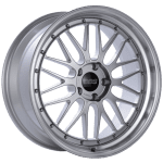 BBS LM 19×8.5 5×120 ET32 Diamond Silver Center Diamond Cut Lip Wheel -82mm PFS/Clip Required