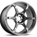 Advan RG-4 18×8 +44 5-114.3 Racing Hyper Black & Ring Wheel