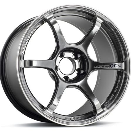Advan Racing RG-4 Hyper Black & Ring Wheel (18×8 5-114.3 +44)