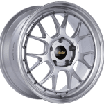 BBS LM-R 19×8.5 5×130 ET55 CB71.6 Diamond Silver Center Diamond Cut Lip Wheel