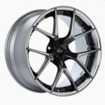 BBS RI-S 20×10 5×112 ET38 Diamond Black Center / Diamond Cut Lip Wheel -82mm PFS/Clip Required