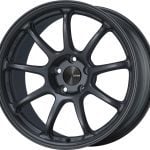 Enkei PF09 18×9 5×114.3 42mm Offset 75mm Bore Matte Gunmetal Wheel