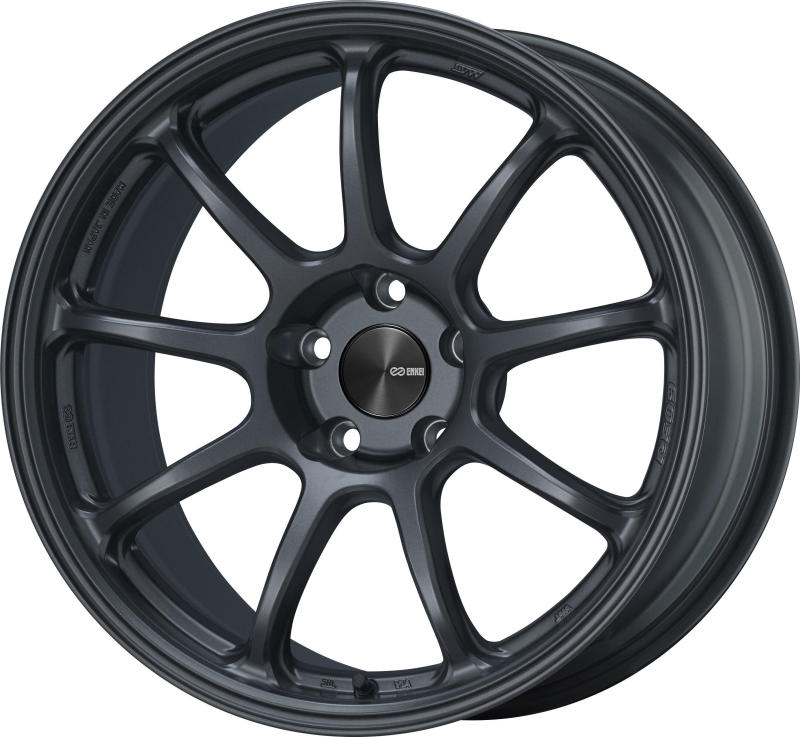 Enkei PF09 18×9.5 5×114.3 27mm Offset 75mm Bore Matte Gunmetal Wheel