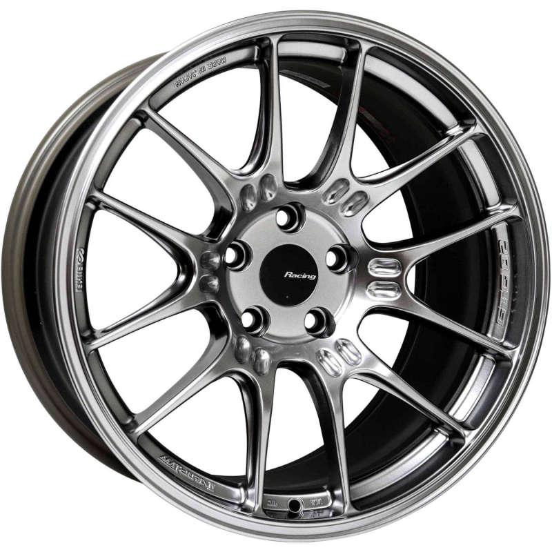 Enkei GTC02 17×7.5 4×100 35mm Offset 75mm Bore Hyper Silver Wheel