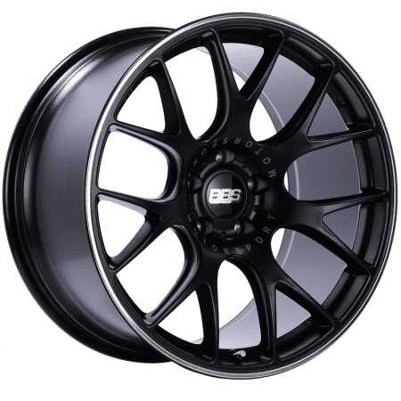 BBS CH-R Satin Black Polished Rim Protector Wheel (20×10.5 5×112 +25)