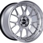 BBS LM-R 20×10.5 5×120 ET35 CB82 Diamond Silver Center Diamond Cut Lip Wheel