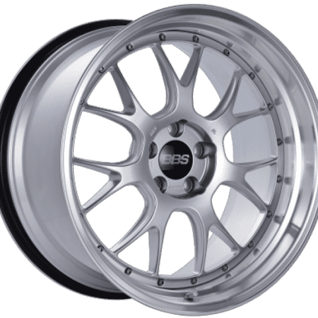 BBS LM-R Diamond Silver Center Diamond Cut Lip Wheel (20×9 5-120 +25)