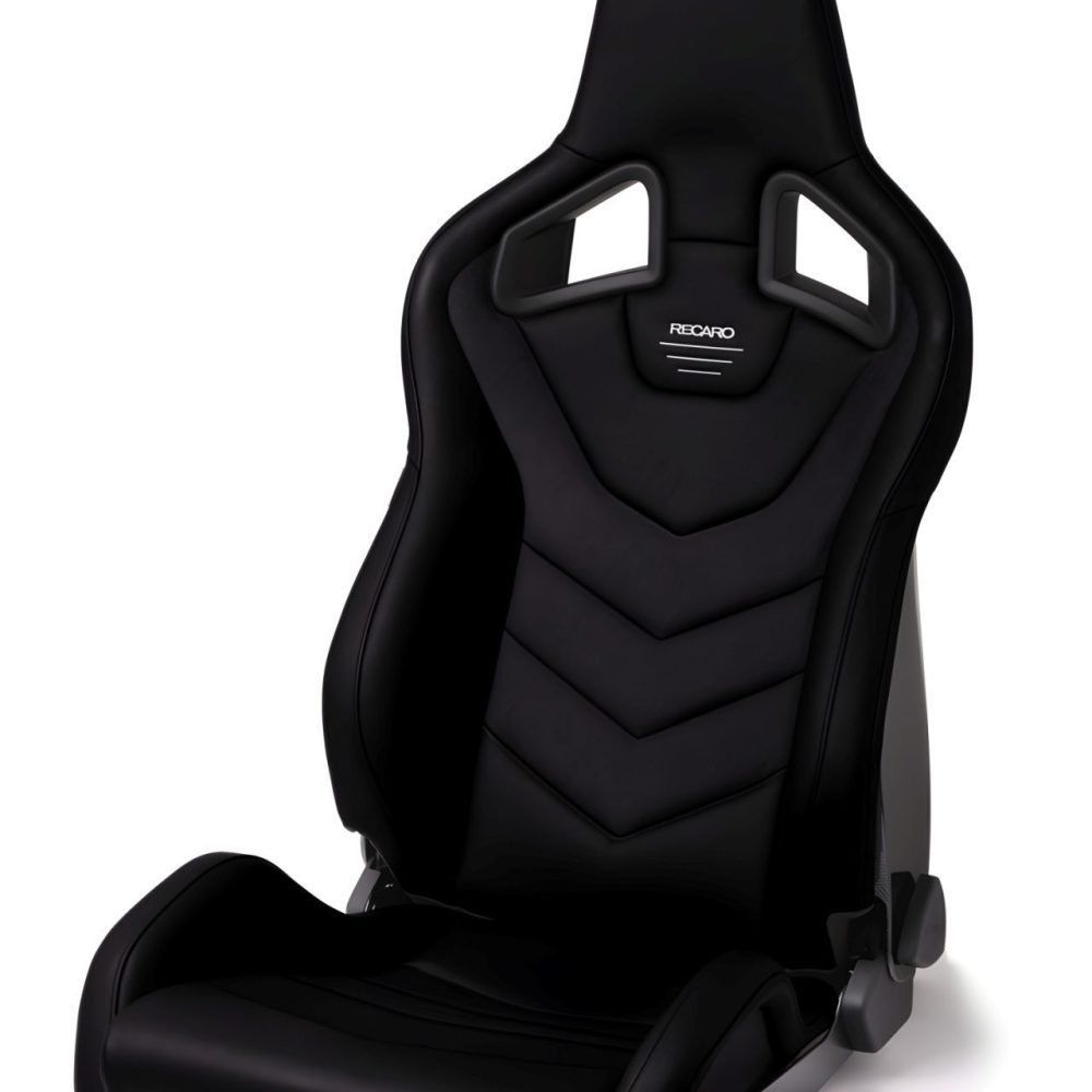 RECARO Dynamic Series Sportster GT Passenger Seat in Black Nardo / Black Nardo [410.2GT.3163]
