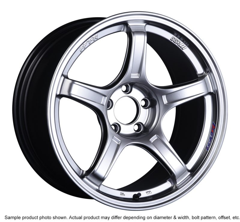 SSR GTX03 18×9.5 5×114.3 12mm Offset Platinum Silver Wheel