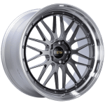 BBS LM 21×10 5×120 ET38 Diamond Black Center Diamond Cut Lip Wheel -82mm PFS/Clip Required