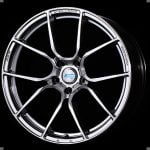 Gram Lights 57ANA 19×9.5 +42 5-114.3 Shining Silver DC Machining Wheel