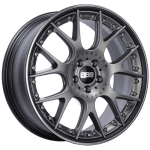 BBS CH-RII Satin Platinum Center / Black Lip SS Rim Protector Wheel (20x8.5 5x120 +32)