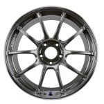 Advan RZII 19×8.5 +38 5-114.3 Racing Hyper Black Wheel