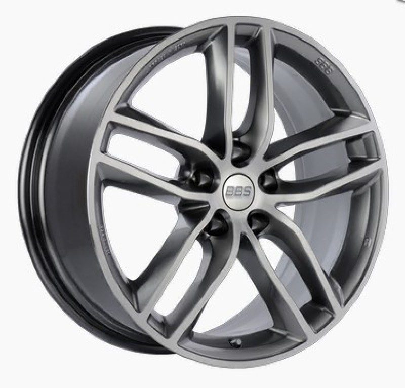 BBS SX Gloss Platinum Diamond Cut Face Wheel (18x8 5x112 +44)