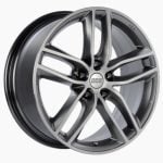 BBS SX Gloss Platinum Diamond Cut Face Wheel (20x9 5x114.3 +42)