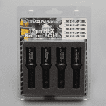 Advan Wheel Bolt 35mm Thread (Black) – 4 Pack