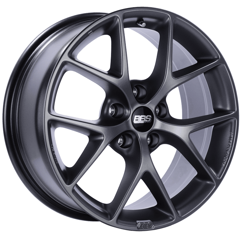 BBS SR 18×8 5×120 ET32 Satin Grey Wheel -82mm PFS/Clip Required