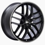 BBS CC-R Satin Black Polished Rim Protector Wheel (20x10.5 5x112 +34)