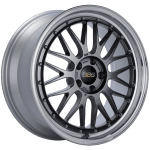BBS LM 19×8.5 5×112 ET48 Diamond Black Center Diamond Cut Lip Wheel -82mm PFS/Clip Required