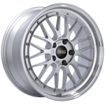 BBS LM Diamond Diamond Silver Center / Diamond Cut Lip Wheel (20x10 5x120 +45)