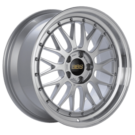BBS LM Diamond Silver Center Diamond Cut Lip Wheel (18×9 5-114.3 +42)