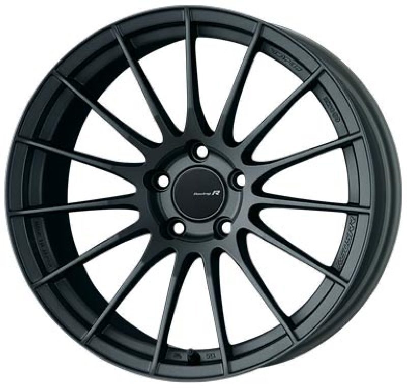 Enkei RS05-RR 18×10.5 22mm ET 5×114.3 75.0 Bore Matte Gunmetal Wheel Evo 10