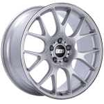 BBS CH-R Diamond Silver Polished Rim Protector Wheel (20x9 5x115 +24)