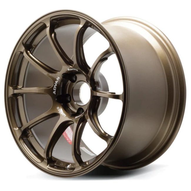 Advan Racing RZ-F2 Umber Bronze Wheel (18x9 5-114.3 +24) - Bulletproof ...