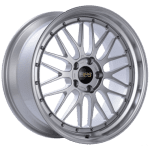 BBS LM 19×8.5 5×112 ET25 Diamond Silver Center Diamond Cut Lip Wheel – 82mm PFS Required