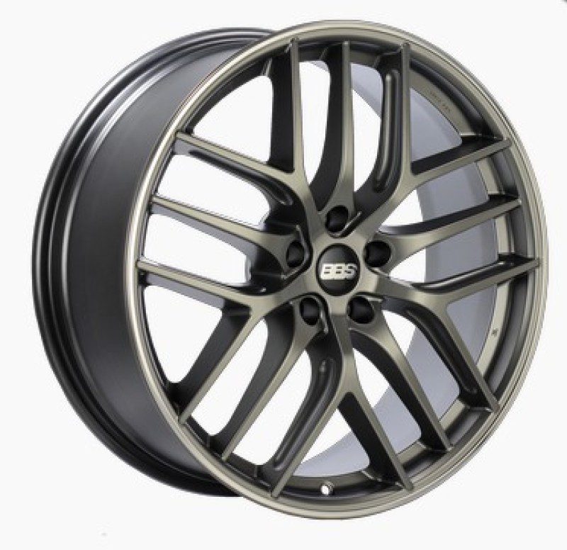 BBS CI R Satin Platinum Polished Rim Protector Wheel 19x9 5 5x120 40 