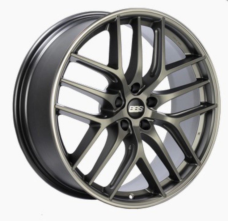 BBS CC-R Satin Platinum Polished Rim Protector Wheel (20x10.5 5x114.3 +45)