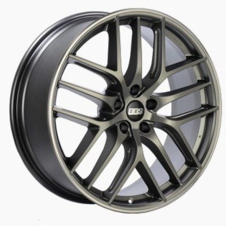 BBS CC-R Satin Platinum Polished Rim Protector Wheel (20×10.5 5×120 +35)
