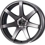 Enkei PF07 18×9.5 5×114.3 15mm Offset Dark Silver Wheel *Special Order/No Cancel*