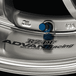 Advan RZ-DF Spoke Sticker (Blue) – 2 Pack