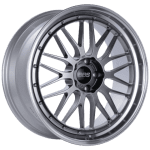 BBS LM 19×8.5 5×112 ET25 Diamond Black Center Diamond Cut Lip Wheel – 82mm PFS Required