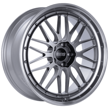 BBS LM Diamond Black Center Diamond Cut Lip Wheel (21×10 5-112 +40)
