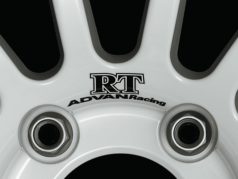 Advan RT Spoke Sticker (Blue) – 2 Pack