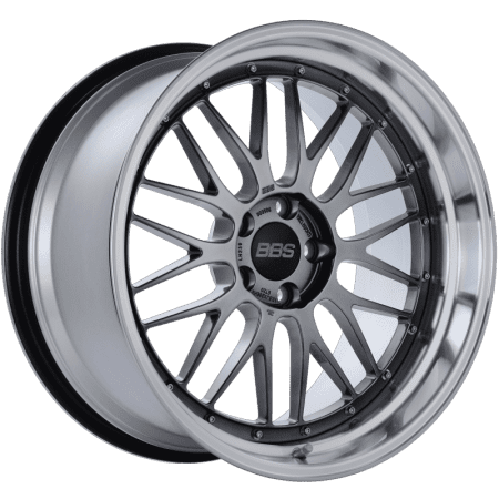 BBS LM Diamond Black Center Diamond Cut Lip Wheel (20×10.5 5-114.3 +20)