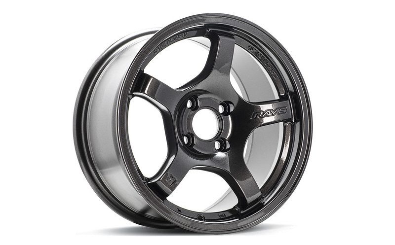 Gram Lights 57CR 15×8.0 +35 4-100 Super Dark Gunmetal