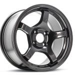Gram Lights 57CR 15×8.0 +28 4-100 Super Dark Gunmetal