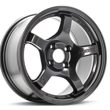 Gram Lights 57CR 15×8.0 +35 4-114.3 Super Dark Gunmetal