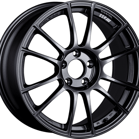 SSR GTX04 19×9.0 5×112 25mm Offset Black Graphite Wheel